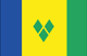 Saint Vincent i Grenadyny Flag